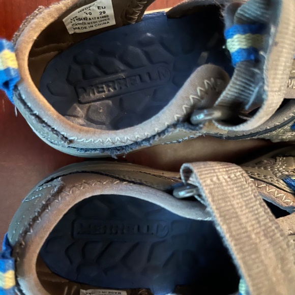 Merrell Boys Hydro Hiker Waterproof Sandals Shoes Hook Loop MC57482 Size 11M - Picture 4 of 7